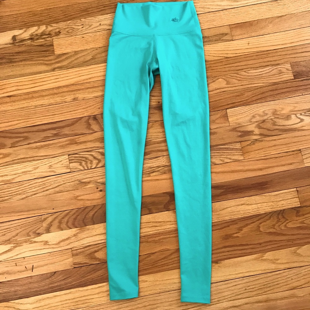 Mika Yoga Wear Turquoise Kaya High Waist Legging